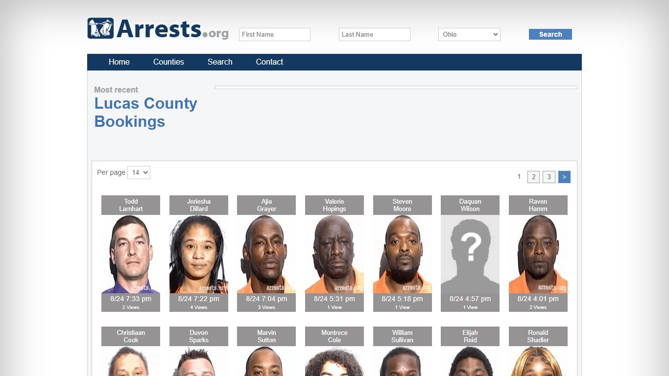 Lucas County Arrests and Inmate Search